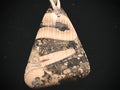 Black and White Fossil Pendant