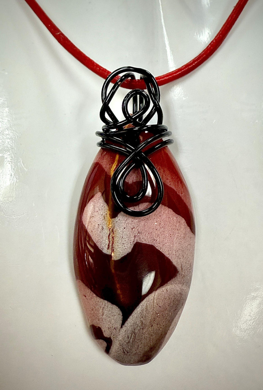 Red Mookaite Pendant