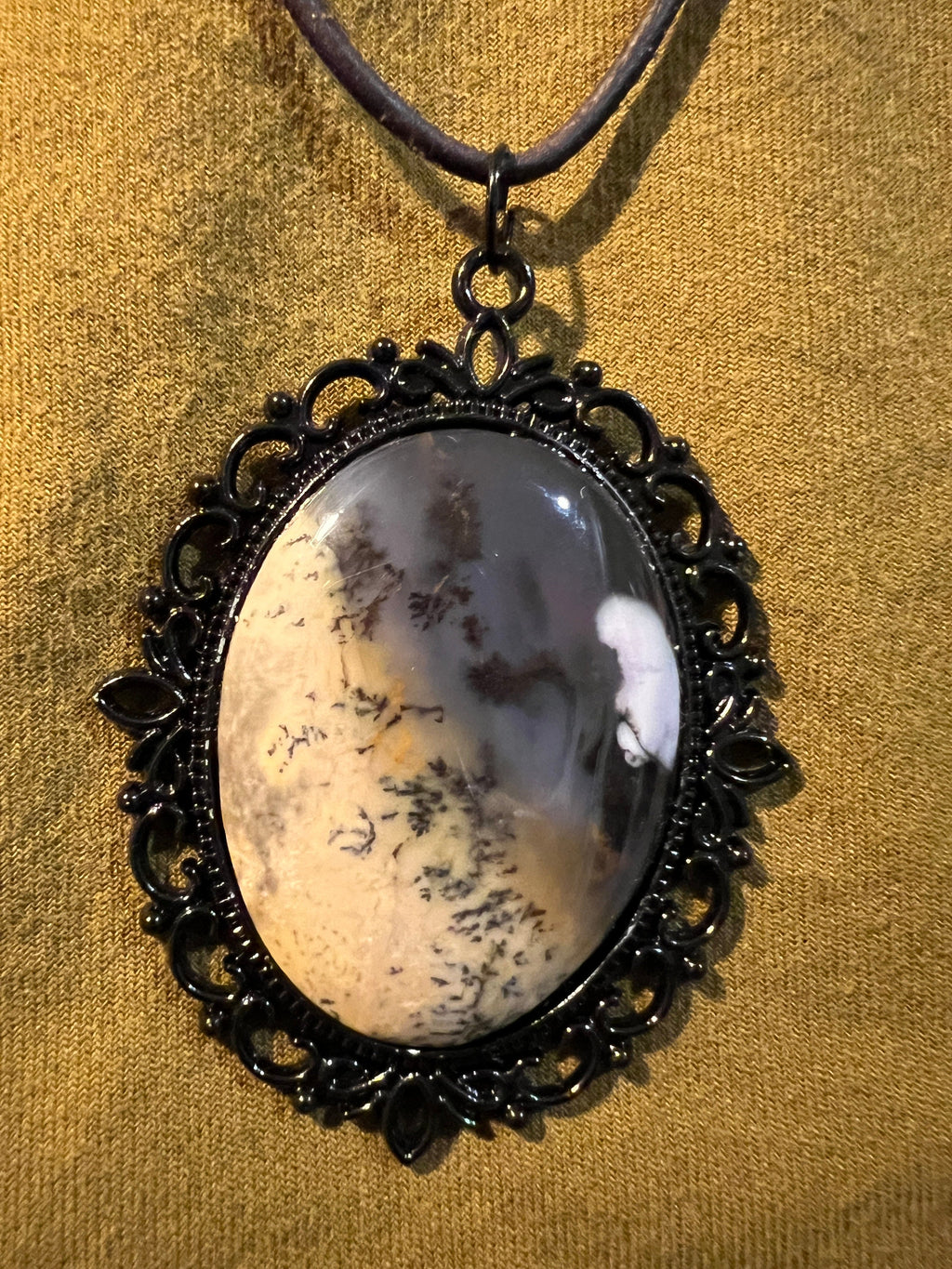 Dendrite Agate Pendant