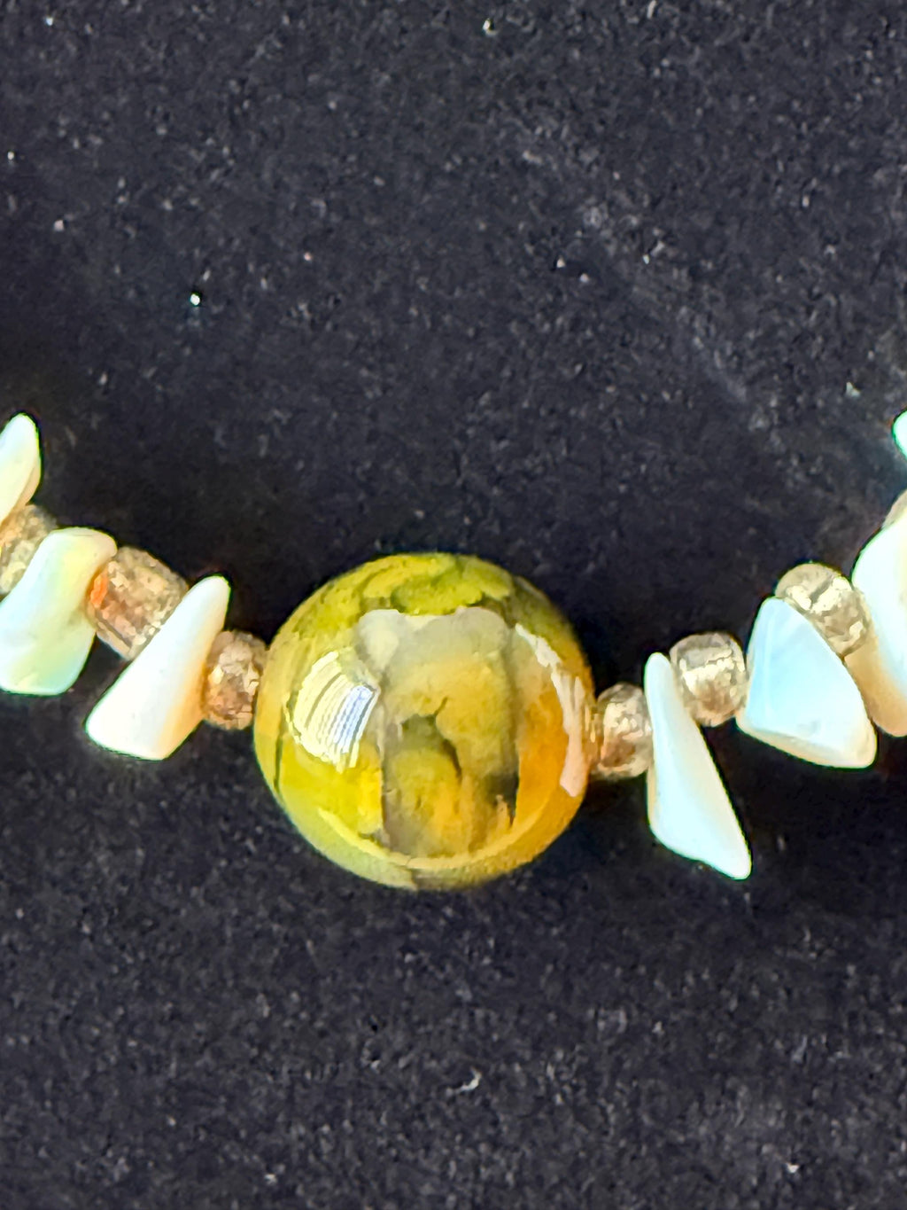 Fire Opal Labradorite and Dragon Vein Agate Necklace with earrings