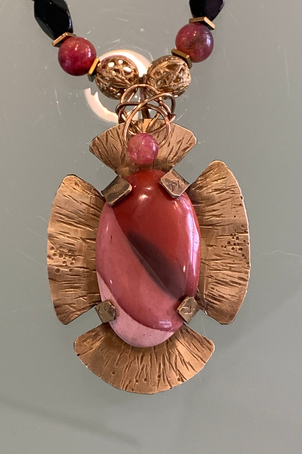 Mookkaite Jasper Pendant