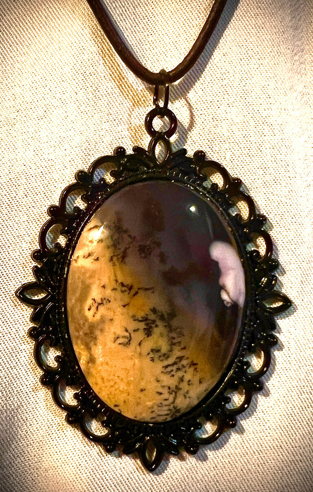 Dendrite Agate Pendant