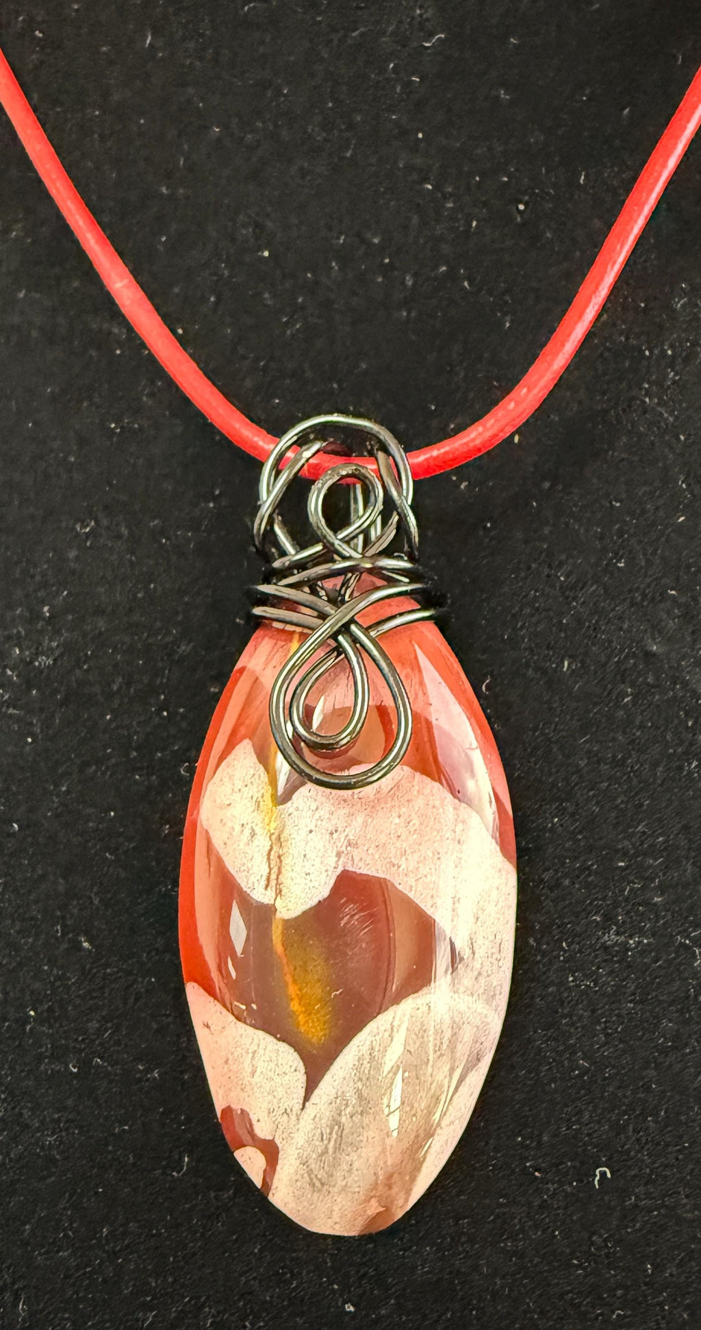 Red Mookaite Pendant
