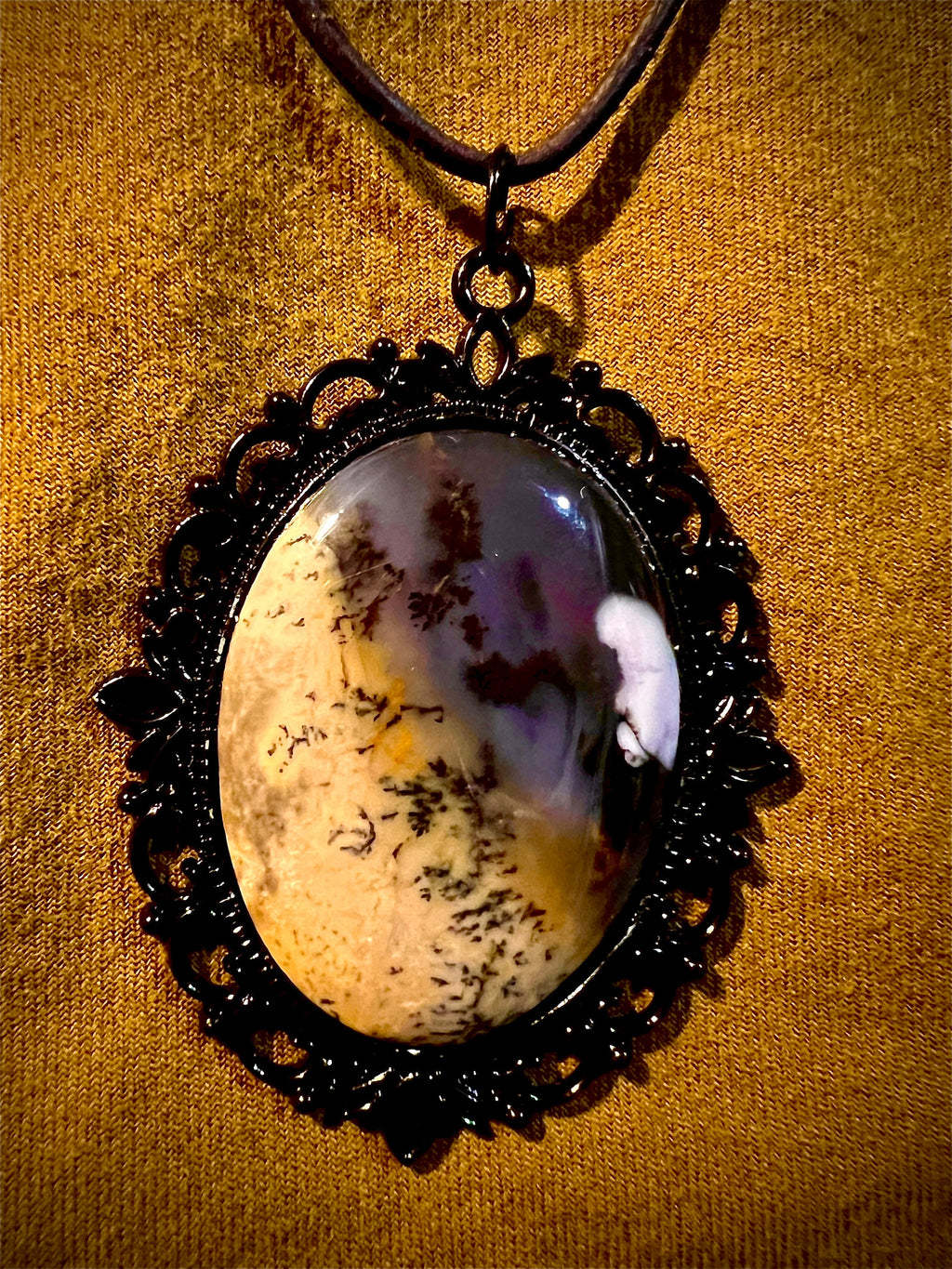 Dendrite Agate Pendant