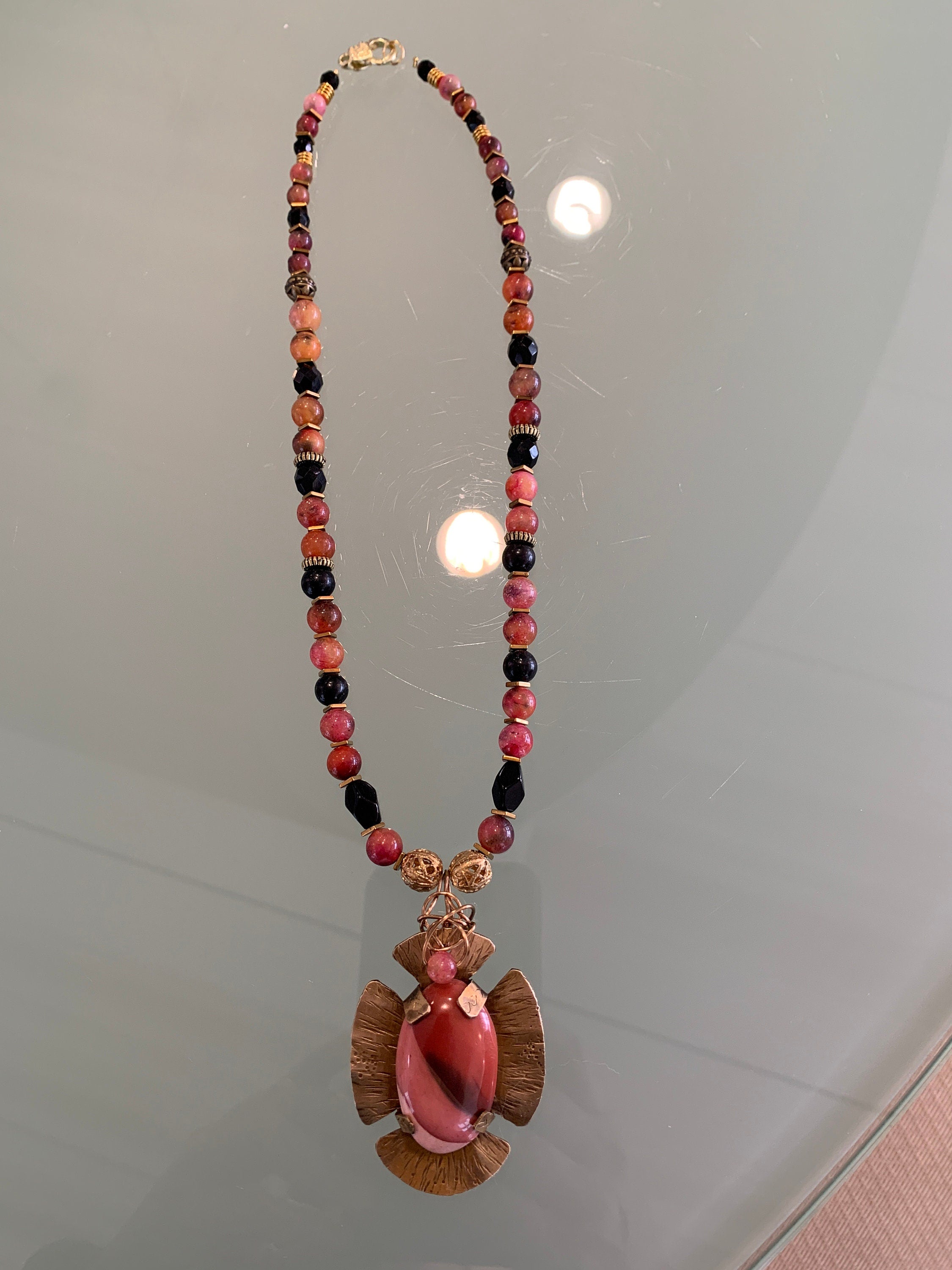 Mookkaite Jasper Pendant